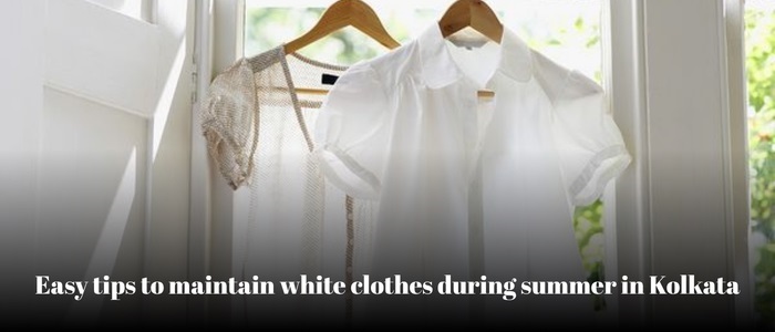 tips to maintain white clothes