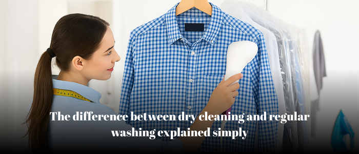 difference between dry cleaning and regular washing